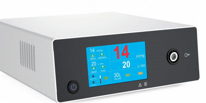 Laparoskopowy insufflator Co2 100-220 V 1-40 l / min z funkcją ogrzewania i odmgławiania